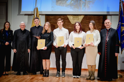 Członkowie KSM Ryki złożyli przyrzeczenie - Uroczystość Chrystusa Króla w Siedlcach