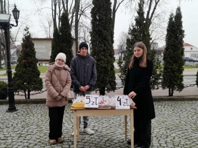 Sprzedaż pierniczków bożonarodzeniowych